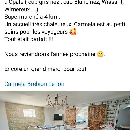 Entre Terres Et Mer Chez Carmela Bazinghen